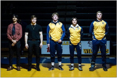 Wildcat wrestling honors six seniors in final home BRC triangular