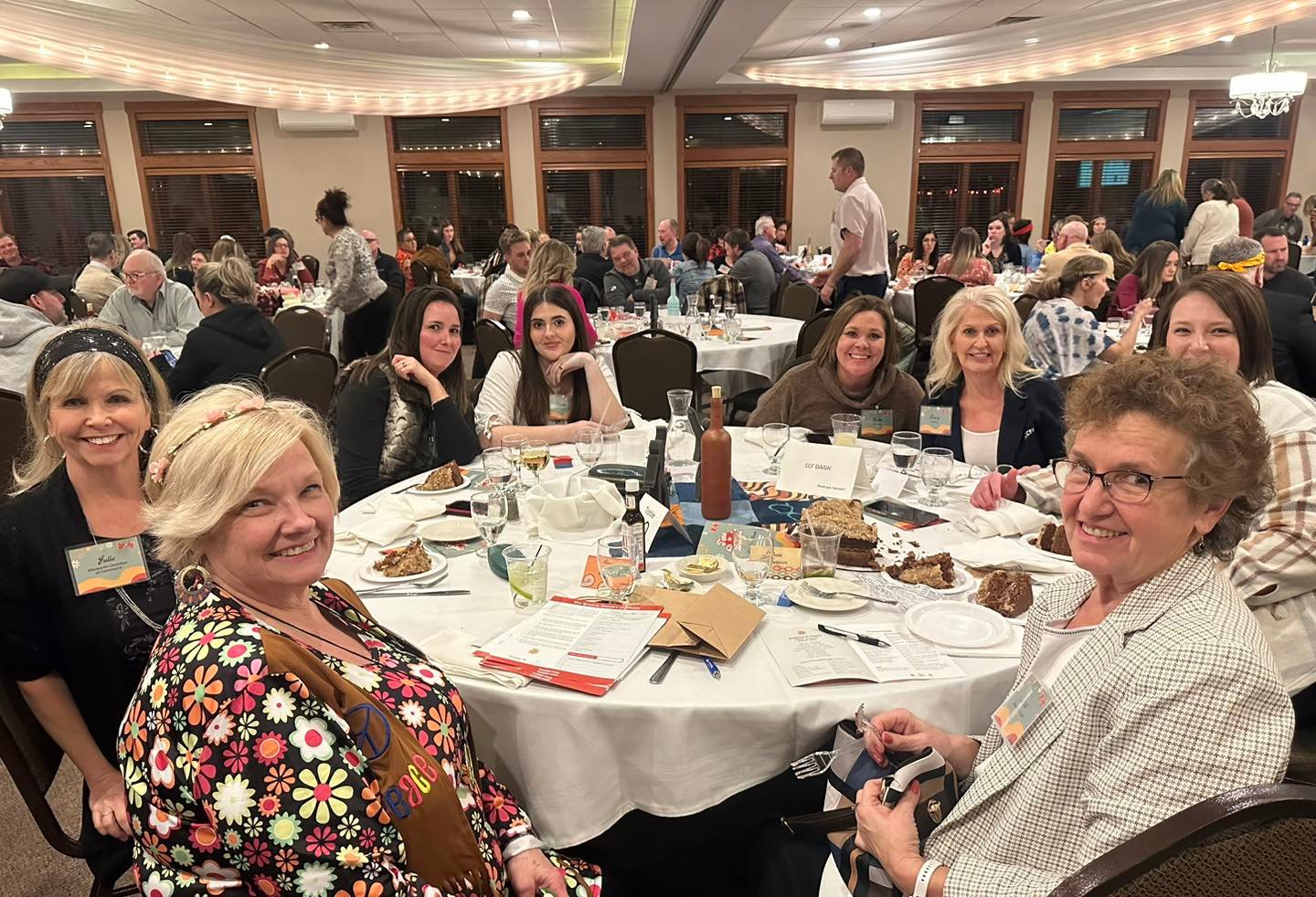 Kilkarney Hills Golf Club in River Falls was packed with Ellsworth Area Chamber of Commerce members Feb. 20 for the eighth annual awards banquet.