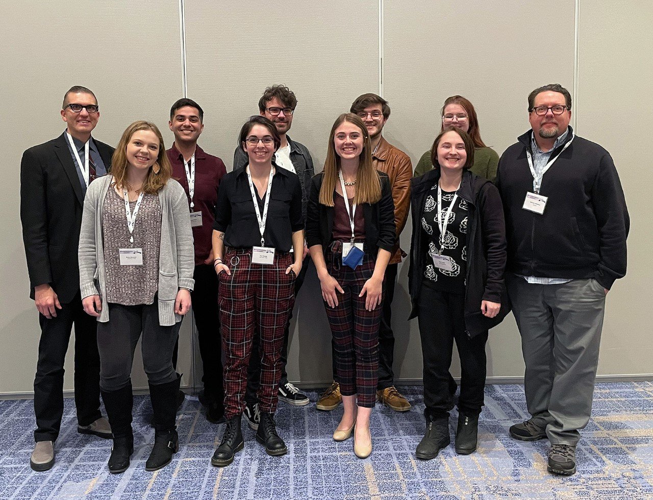 UW-River Falls journalism students attended the Wisconsin Broadcasters Association Student Seminar in Middleton on Feb. 25 where they won five statewide awards.