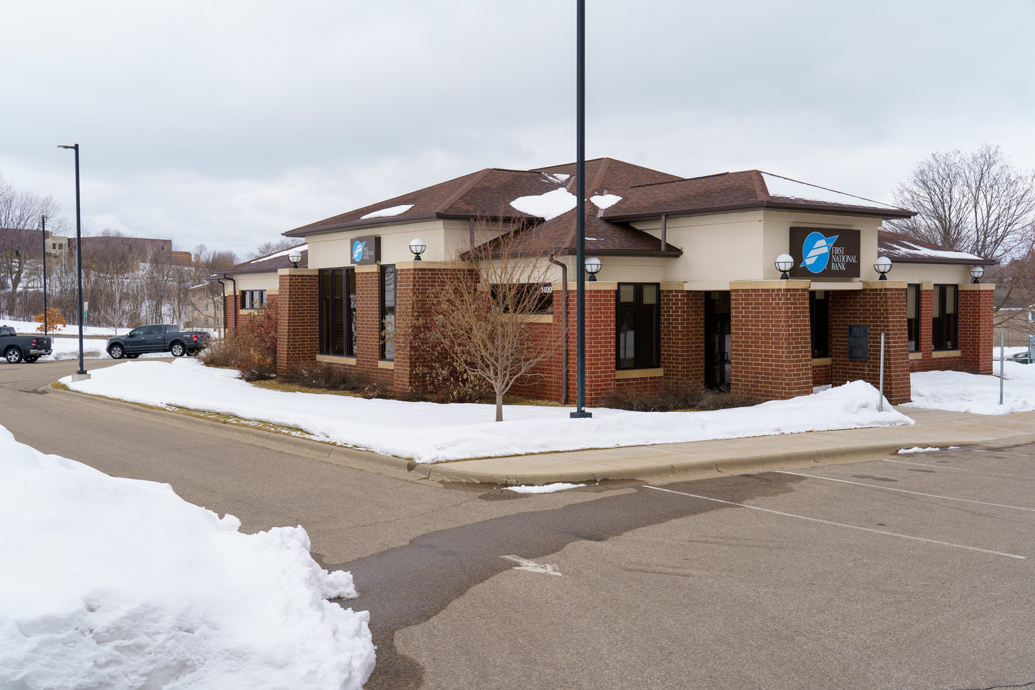 First National Bank of Hastings, located at 1400 North Frontage Road, was robbed the afternoon of March 9th. The suspect was caught within two hours of the initial report to Hastings Police Department.