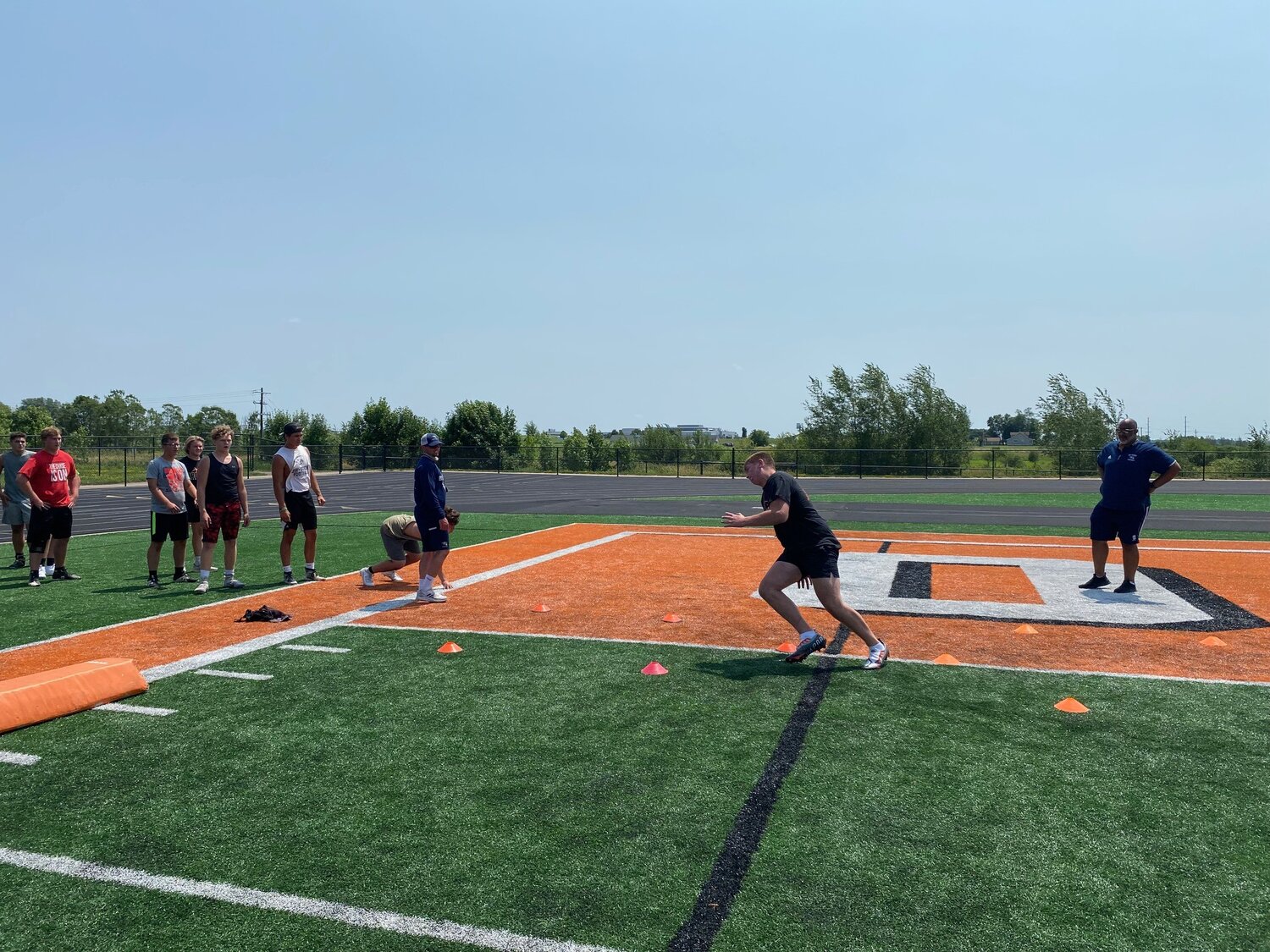 UW-Stout Football holds successful two-day camp for local athletes ...