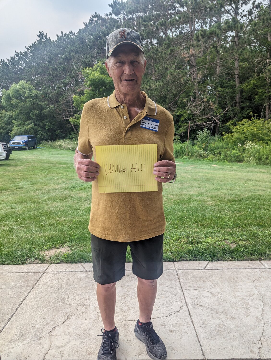 The lone reunion attendee from Willow Hill in St. Croix County was Gene Larson of River Falls.