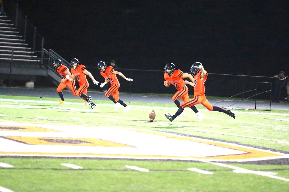 Second quarter kickoff saw the score at 26-0 in the Orioles favor, a lead that would only increase.