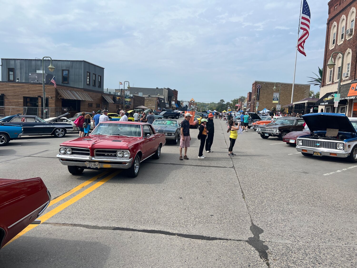 The Prescott Daze Car show was back on Saturday, Sept. 9 on Broad Street and bigger and better than ever. The downtown event also featured vendors congregated in the first block south of the Highway 10 bridge.