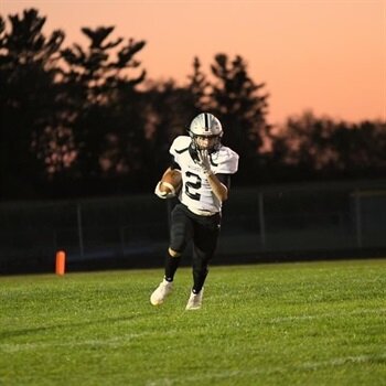 EPC’s Blake Allen racked up 172 yards Friday night in the Wolves’ victory against the Cadott Hornets, three touchdowns and 7.5 tackles.