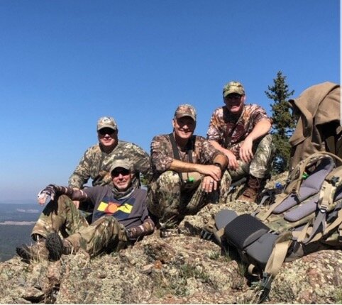 I’m currently archery elk hunting with my brothers Whammer and Garrett and friend Dan in the Colorado Rockies.