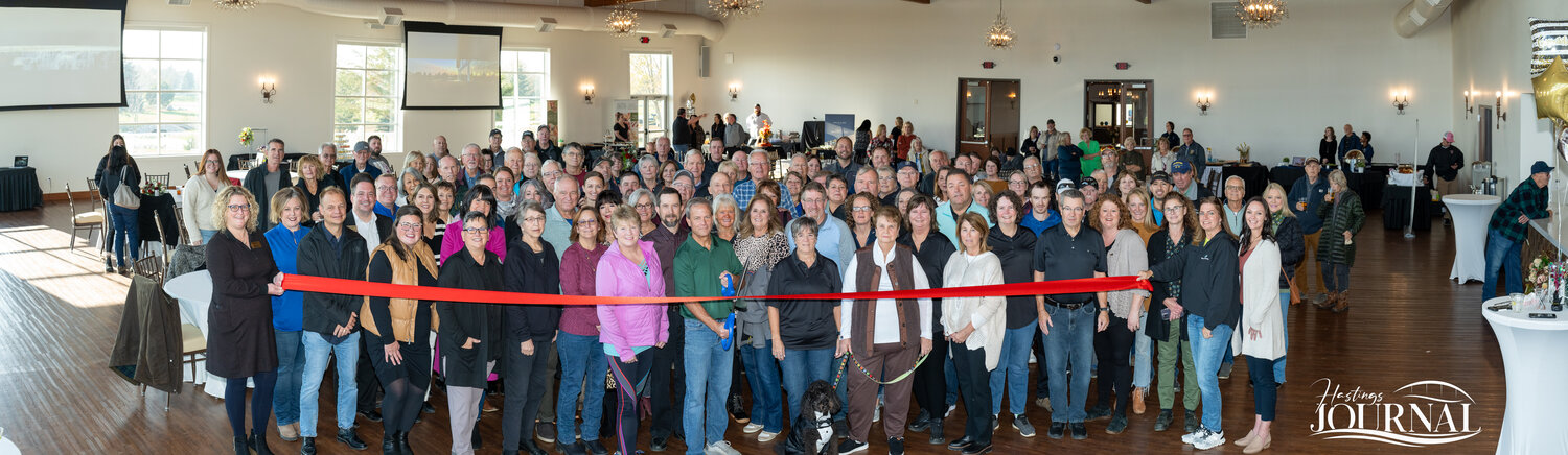 A large group of people came out to support Emerald Greens newest addition, the Wexford. This group all participated in the ribbon cutting ceremony.