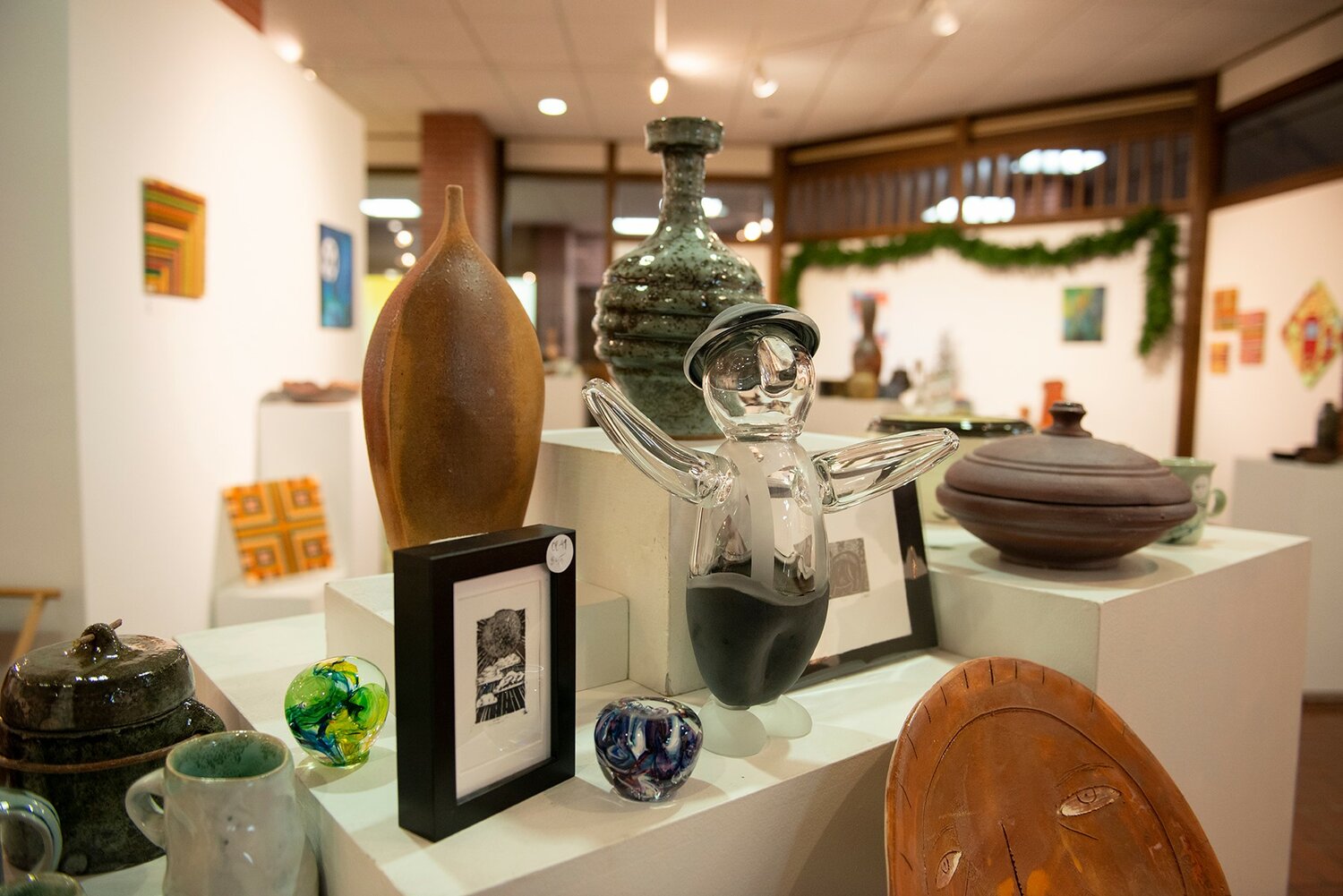 One-of-a-kind gifts made by UW-River Falls Art Department students, faculty, and alumni will be up for sale at the annual Art Department Scholarship Sale Nov. 29-Dec. 8 in Gallery 101 in the Kleinpell Fine Arts building on campus. Sale hours are 10 a.m. to 7 p.m. (closed Dec. 3).
