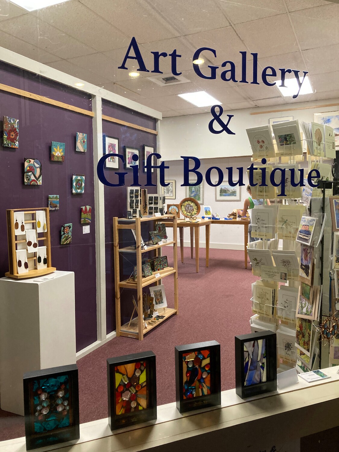Art's House Gallery is located t 127 N. Main St., River Falls, in Riverwalk Square.