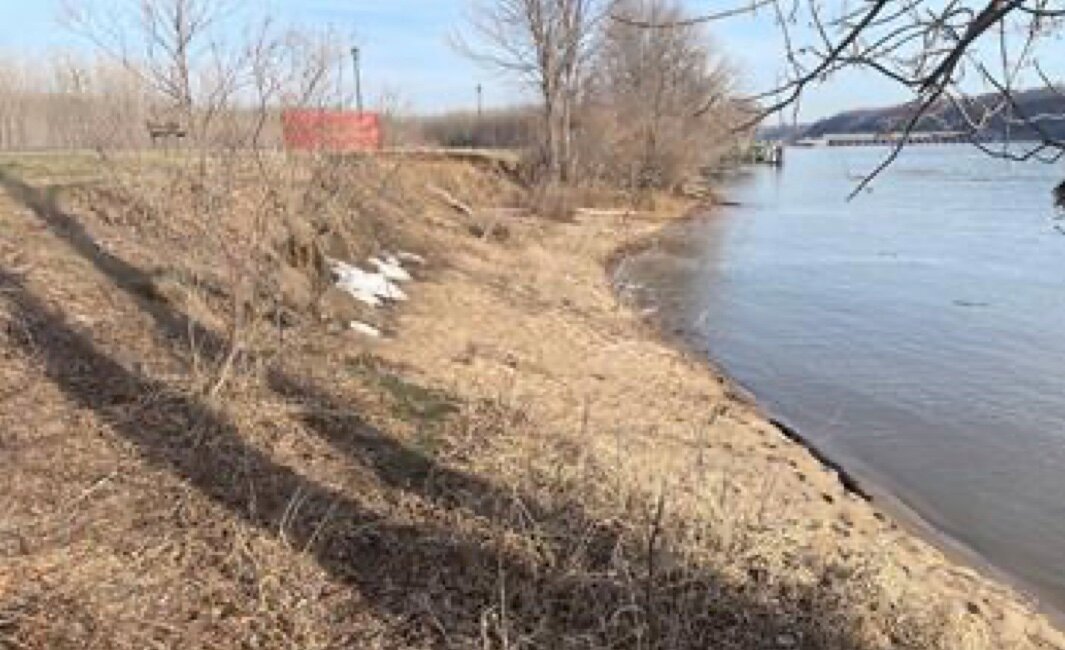 The Hastings Parks & Recreation Department wants to get erosion along the Mississippi River Regional Trail near the Hastings Public Boat Launch repaired prior to any high water events.