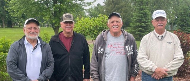 Week 5 winners: Rick Raatz, Jerry Hester, LeRoy Wellman, and Mark Schmidt.