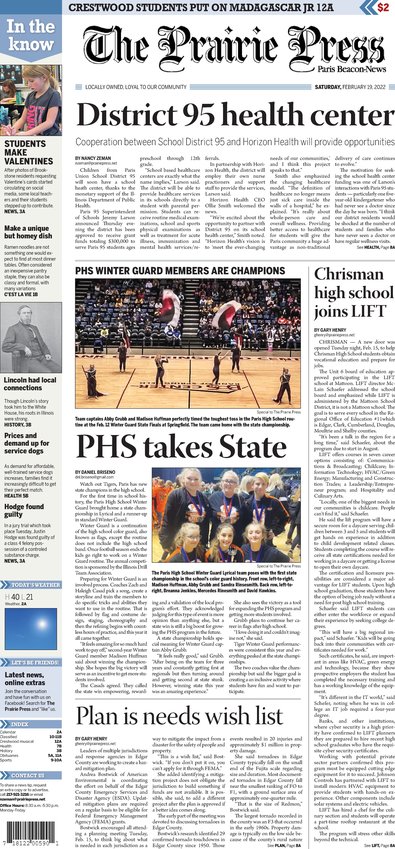 Saturday, February 19, 2022 | The Prairie Press