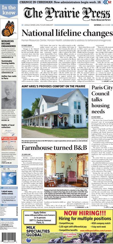 Home page | The Prairie Press