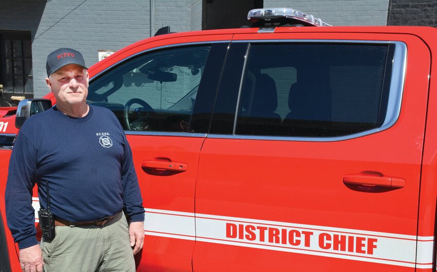 Rick Eastham is chief of the Paris Community Fire Protection District. The district trustees worked on a reorganization plan in 2022 putting the Vermilion, Oliver, Grandview and Redmon stations of the fire protection district under one chief who is responsible for all administrative details, among other duties. It is a full-time, paid position and Eastham is the first district-wide chief.