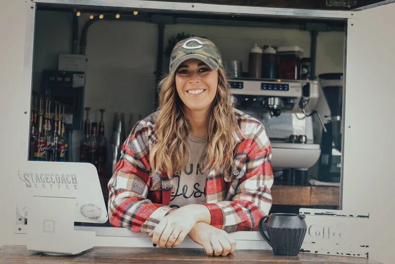 Corby Dayton, owner and operator of mobile coffee trailer Stagecoach Coffee, is a finalist in an online contest for independently owned coffee shops. The competition ends Oct. 31 and Dayton is excited for the opportunity to represent Paris.