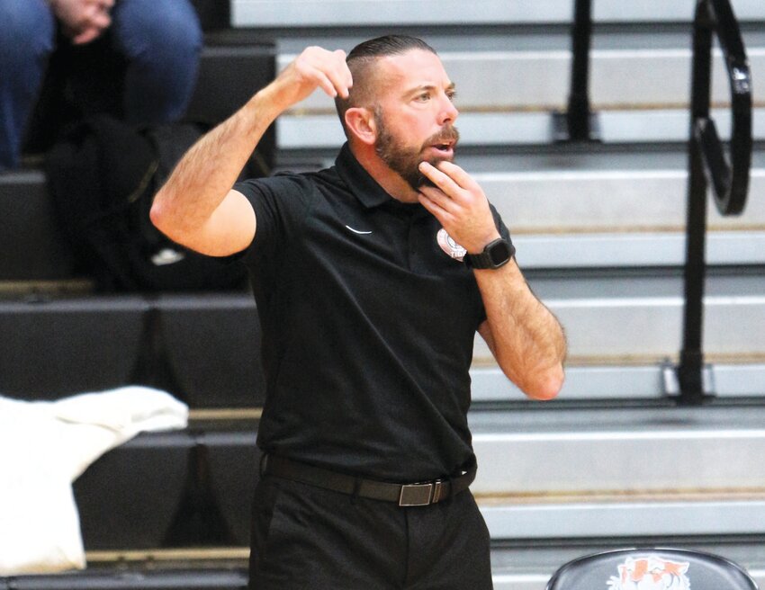 Coach Dave Tingley, pictured here, recently recorded his 500th career win. Tingley has coached for 22 years &ndash; 10 and counting at Paris High School.