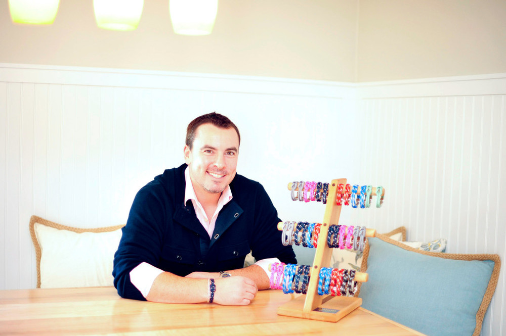 David Norton owns Lemon &amp; Line, which produces nautical bracelets