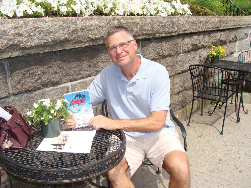 KID AT HEART: New author Tom Kiernan just released his first publication The Mad Dash: Bite My Dust, earlier this month. The novel is geared towards middle schoolers. Because Kiernan is a &ldquo;kid at heart,&rdquo; he felt he could easily connect with younger readers.