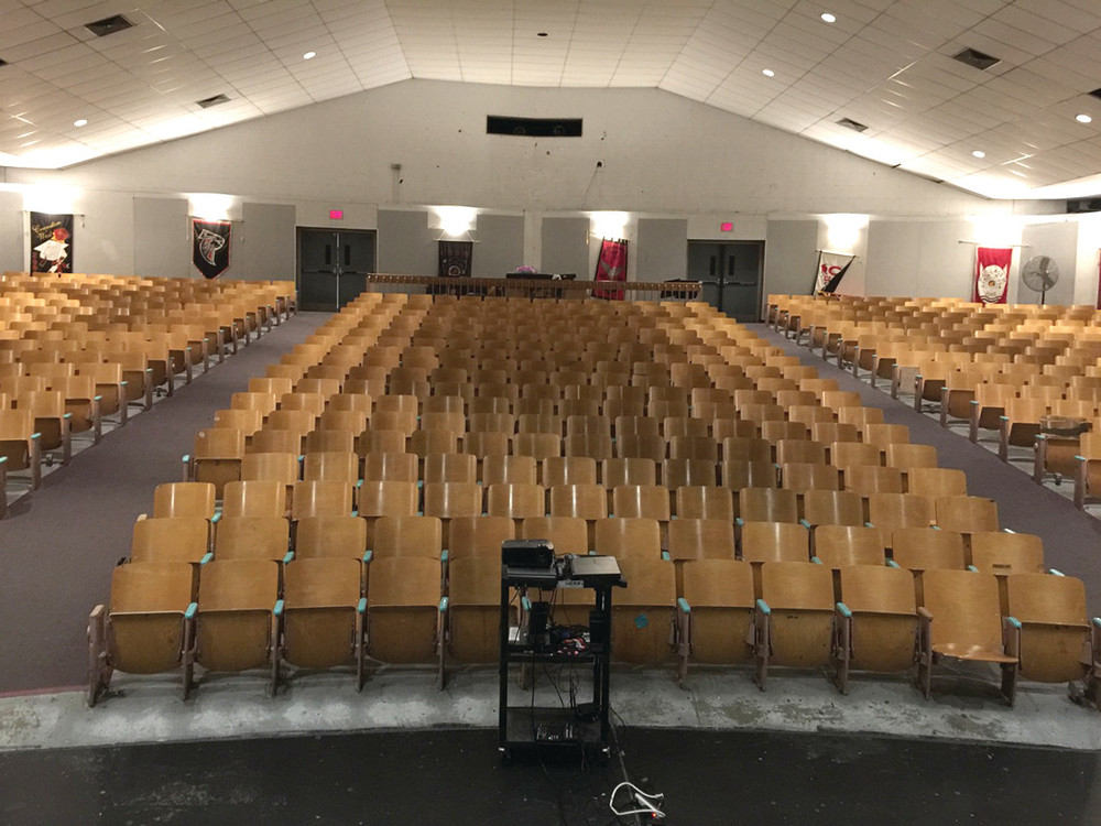 COMMUNITY SPACE: The 653-seat Cranston High School West auditorium is used by the entire Cranston community for major events, and is the focus of a fundraising drive by the Cranston West Alumni Association.