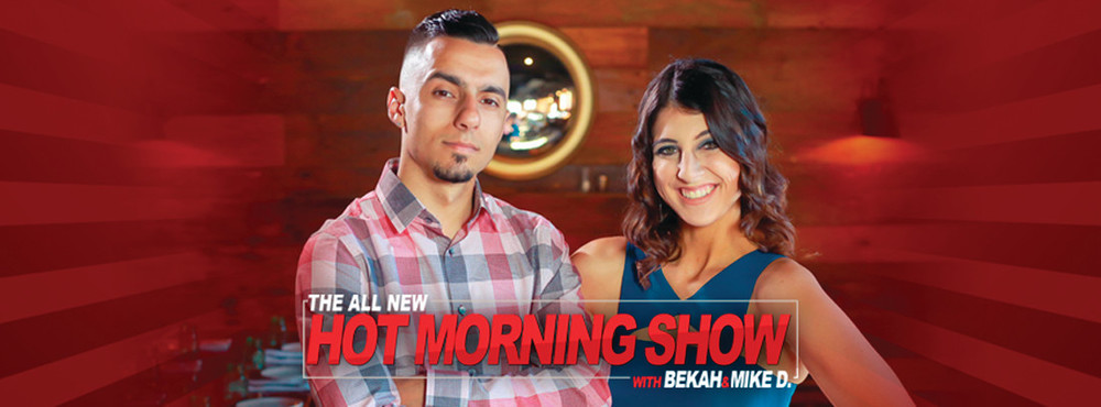 NEW SHOW: Pawtucket native Mike D and Cranston native Bekah Berger will be the co-hosts of the new HOT Morning Show.