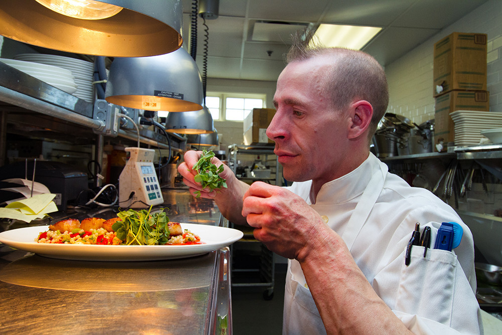 Chef James Weare of The Aviary