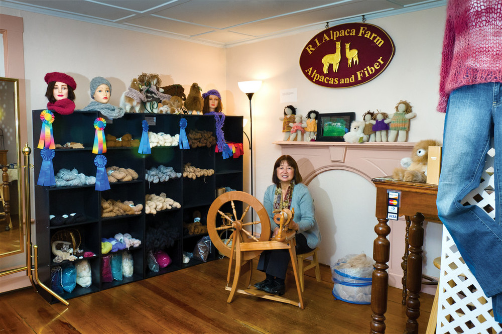 Rhode Island Alpaca Farm opened a new shop at 58 Main Street in East Greenwich