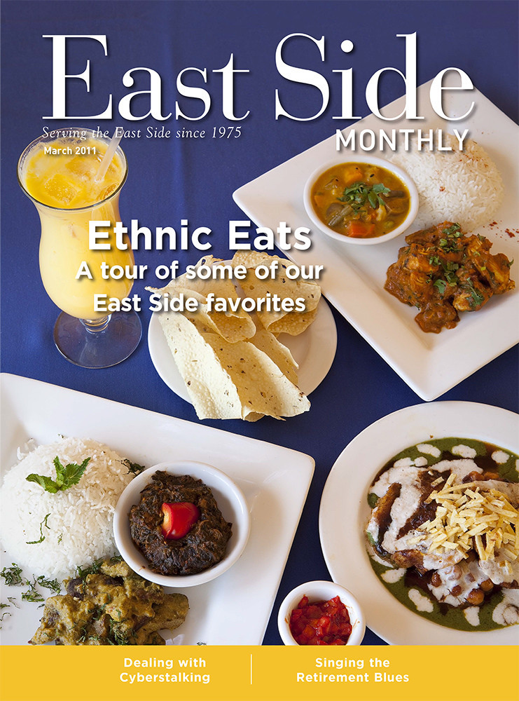 Our April 2011 East Side Dining cover