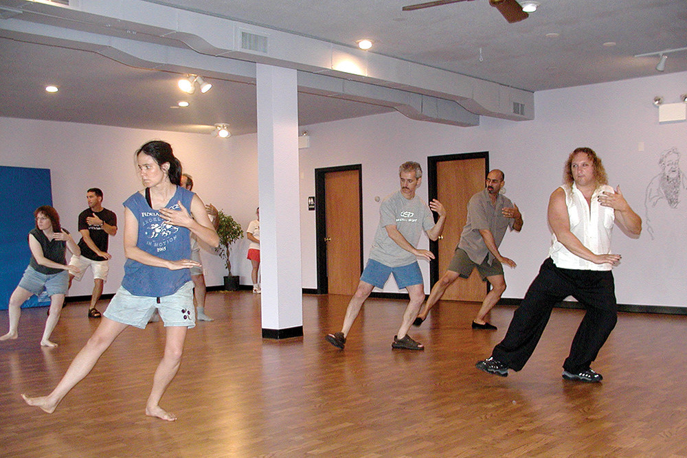 Internal Arts in Hope Artiste Village teaches Tai Chi as a way to redirect the body&rsquo;s energy &ndash; or send a body to the floor