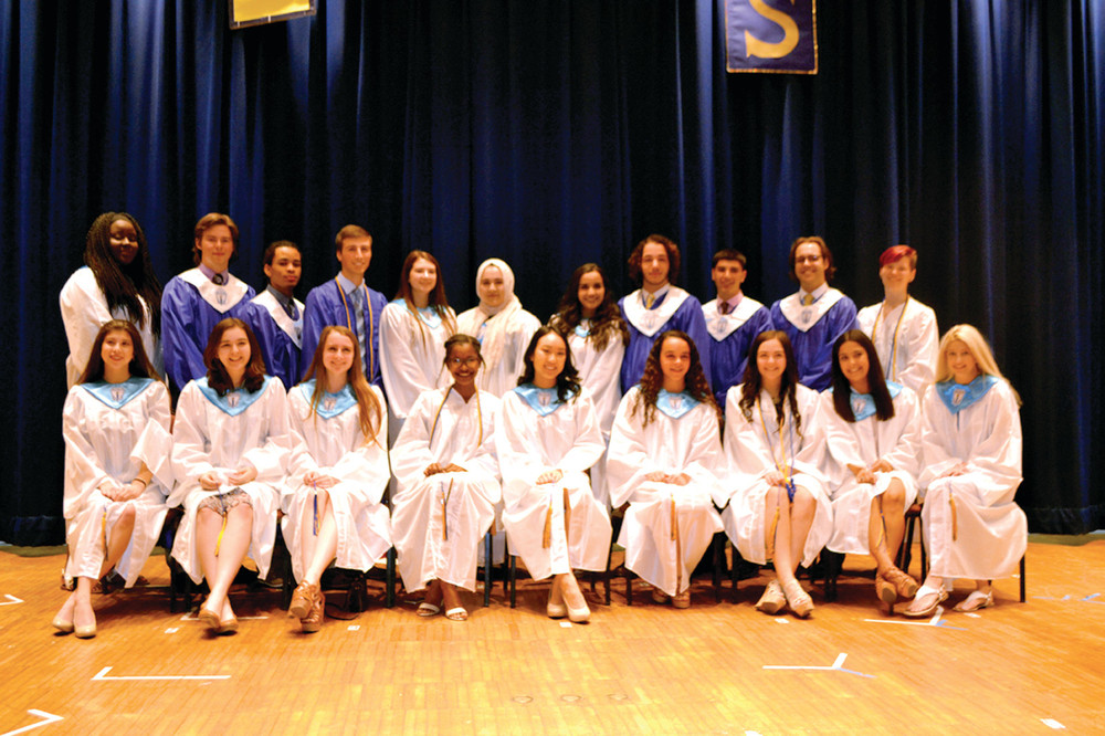 SENIOR SENDOFF: This year&rsquo;s senior NHS members were advised to retain a sense of childlike wonder, to be more creative, imaginative, innovative, and open to possibilities.