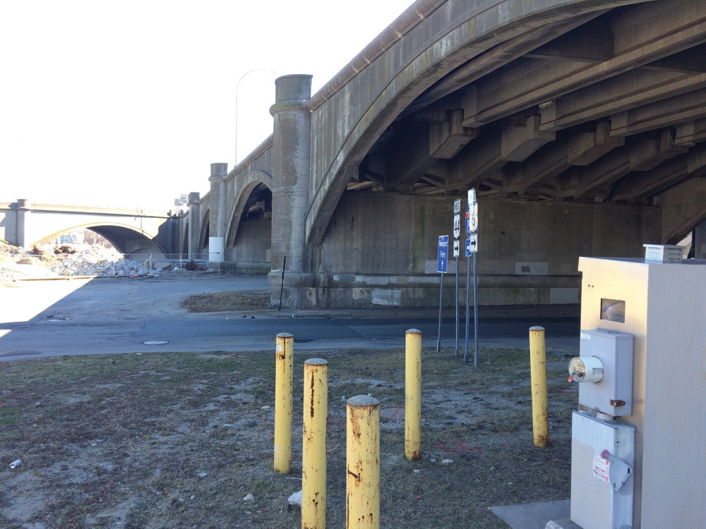 RIDOT has agreed to fund limited construction of the Gano Gateway to address the 90-degree turn and piles of debris