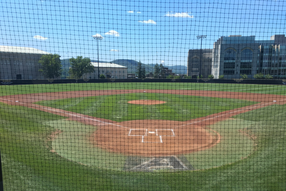 RARE OPPORTUNITY: Gershkoff got to play at Army's Doubleday Field over the weekend.