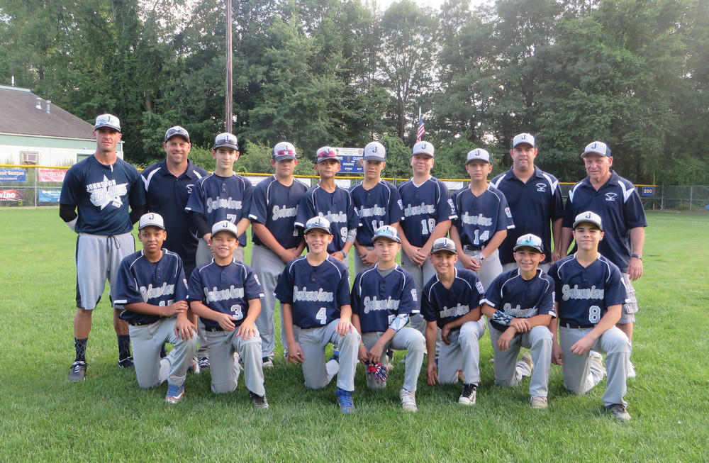 SUPER SQUAD: This is Johnston Little League&rsquo;s 11/12-year-old all-stars, who recently played their way to the District 1 final. This team includes, bottom row from left to right: Jonah Pecchi, Cameron Salois, Derek Salvatore, Dante Iafrate, Dylan Martins, Michael Salzillo and Joe Vento. Back row: Coaches Brian Iafrate and Dan Salvatore, Dante Ricci, Ryan Nichols, Hudson Carvalho, Joe Domenico, Michael LaFlamme, Andrew Picard, Coach Dave Lavelle and Manager Bob Guidici.