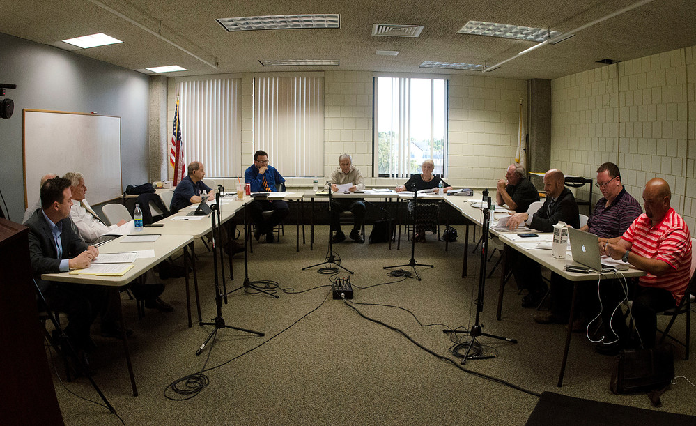 The East Providence Charter Review Commission (pictured) presented its proposals of &quot;substantive&quot; amendments to the City Council at a special session held Wednesday, Aug. 9.
