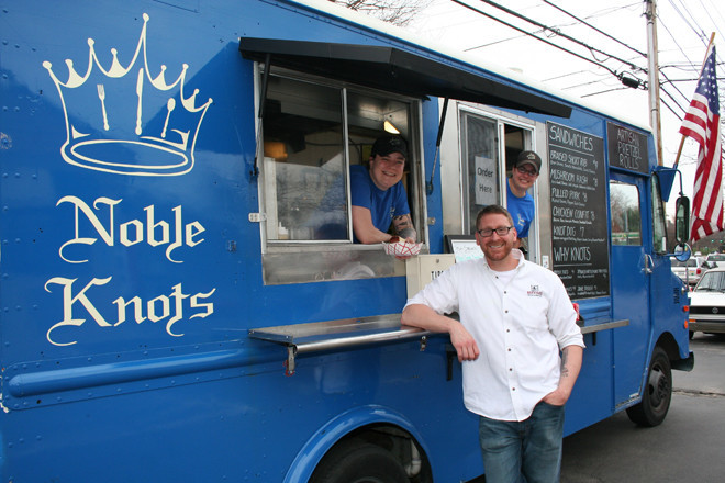 Brian Buongiovanni of Brickyard Wine &amp; Spirits; Noble Knots food truck