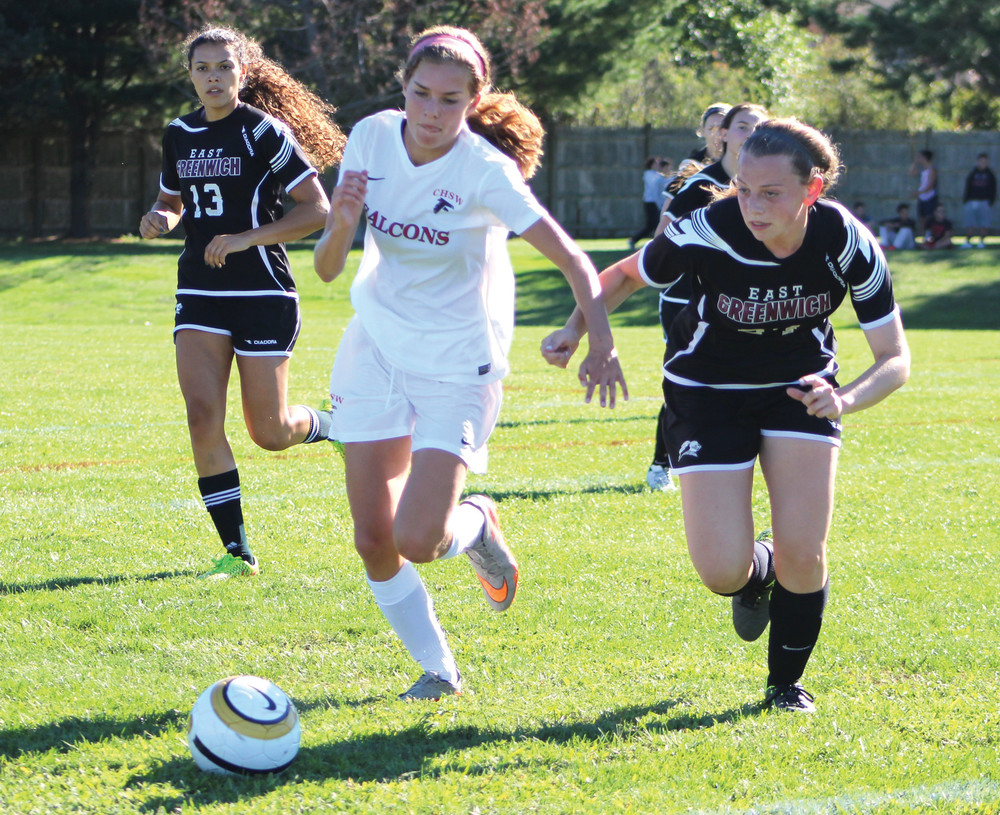 CONTRIBUTING: Heather DiFazio had an assist in West's 3-2 loss against Portsmouth.
