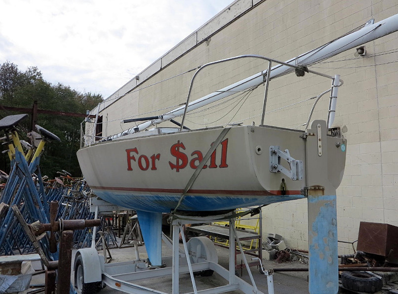 One of the boats which will be included in an auction at US Watercraft scheduled for Saturday, Nov. 11.