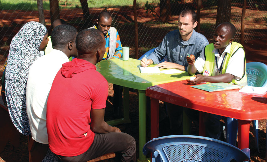 Justin Bibee&rsquo;s extensive experience includes five months spent in Tanzania helping refugees connect to financial institutions.