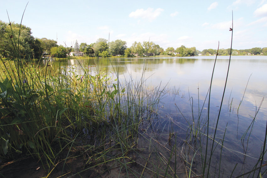 HIDDEN DANGER: It may look idyllic, but the possible health issues you could encounter from swimming in an algae bloom are anything but. Little Pond in Warwick is the most recent water body to warrant an advisory from DEM regarding the harmful bacteria.