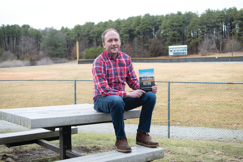 Passion Project: Author William Geoghegan poses with his new book &ldquo;Summer Baseball Nation.&rdquo;