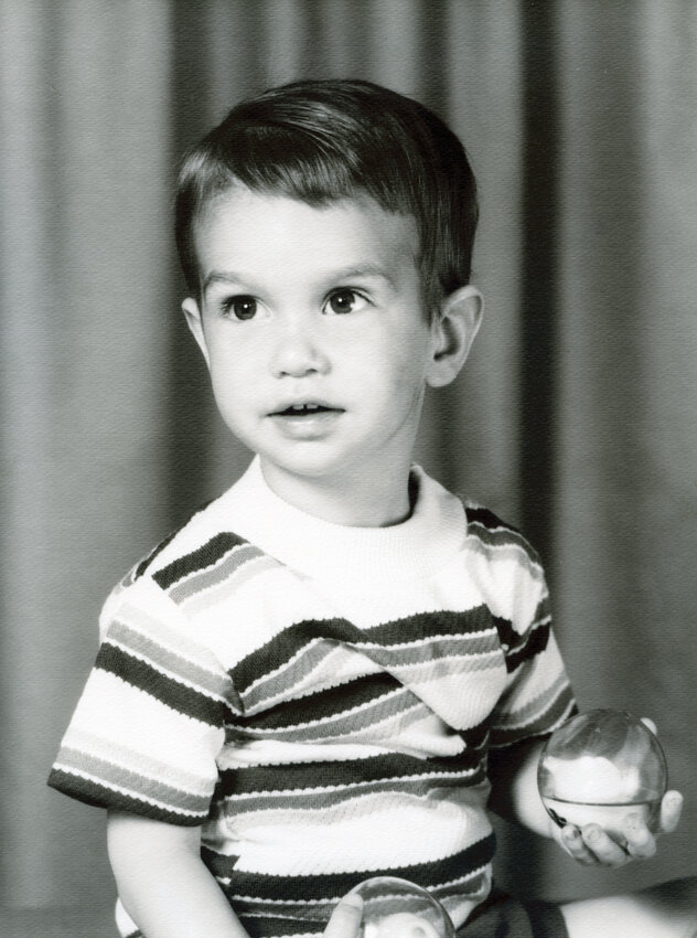 Sweet images of Bishop Bruce A. Lewandowski, C.Ss.R. in his youth, growing up on a farm outside of Lima, Ohio.