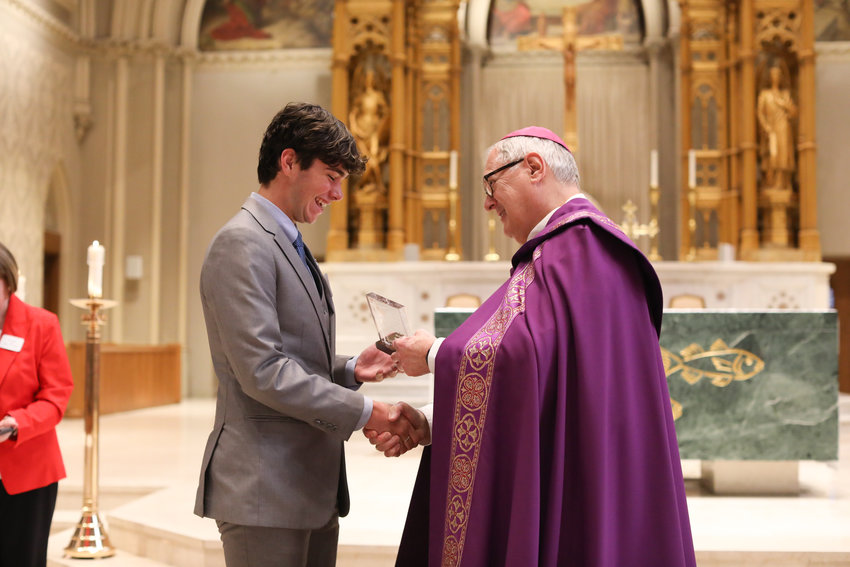 Many were honored at this year&rsquo;s diocesan Catholic Youth Ministry and Scout Awards, held at the Cathedral of SS. Peter and Paul on Sunday, March 5.
