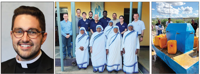 Nathan Ledoux participated in a Catholic Relief Services immersion trip in Ethiopia as part of a delegation of students from Pontifical North American College.