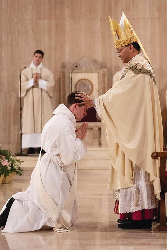 Father Zachary Sexton, a Westerly native, was ordained a Dominican priest by Bishop Earl K. Fernandes, the 13th Bishop of Columbus, Ohio, on May 22 at the Basilica of the National Shrine of the Immaculate Conception in Washington, D.C.
