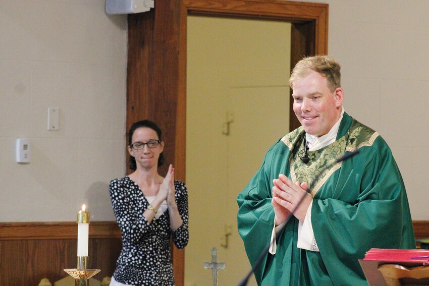 Father Brian Morris installed as pastor of Christ the King | Rhode ...