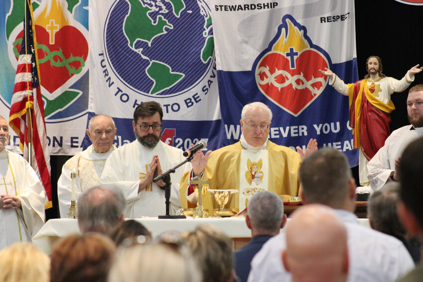 On Sunday, Oct. 8, Bishop Robert C. Evans celebrated Holy Mass on the special occasion.
