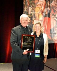 On October 1, Father Joseph Creedon was presented with the 2023 Christian Stewardship Award at International Catholic Stewardship Council Conference in Orlando.