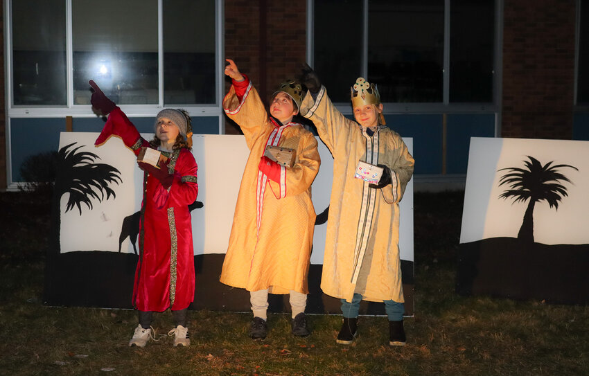 Monsignor Clarke School, Wakefield, brings the Nativity story to life with their unique drive-thru event.