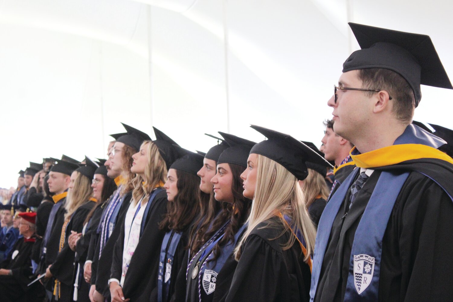 The Class of 2025 puts their mercy mission in motion at the 75th Commencement, conferring 508 bachelor’s degrees.