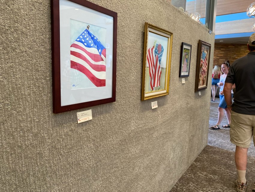 Art show and contest at the civic center on July 4 2022. Photo by Stephanie Croston