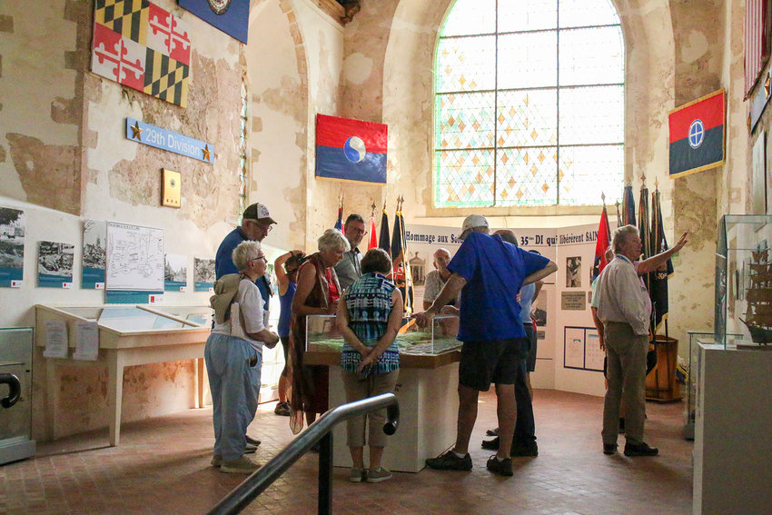 Le chapel de Madeleine houses a museum dedicated to the 135th and 29th Divisions.